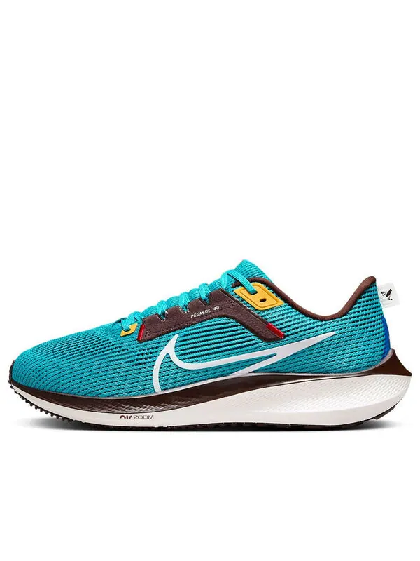 Кроссовки air zoom pegasus 40 premium 'teal nebula' Nike — изображение 1 из 4, платиновый/белый