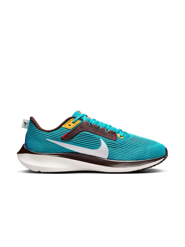 Кроссовки air zoom pegasus 40 premium 'teal nebula' Nike — изображение 2 из 4, платиновый/белый
