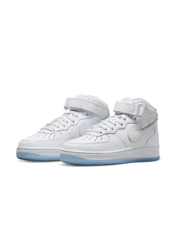 Кроссовки air force 1 mid Nike — изображение 2 из 4, белый/белый