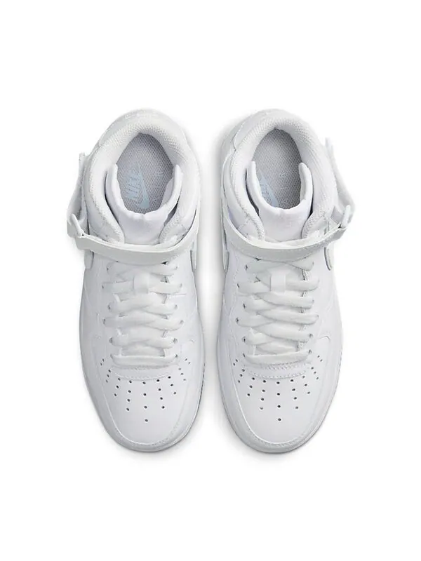 Кроссовки air force 1 mid Nike — изображение 3 из 4, белый/белый