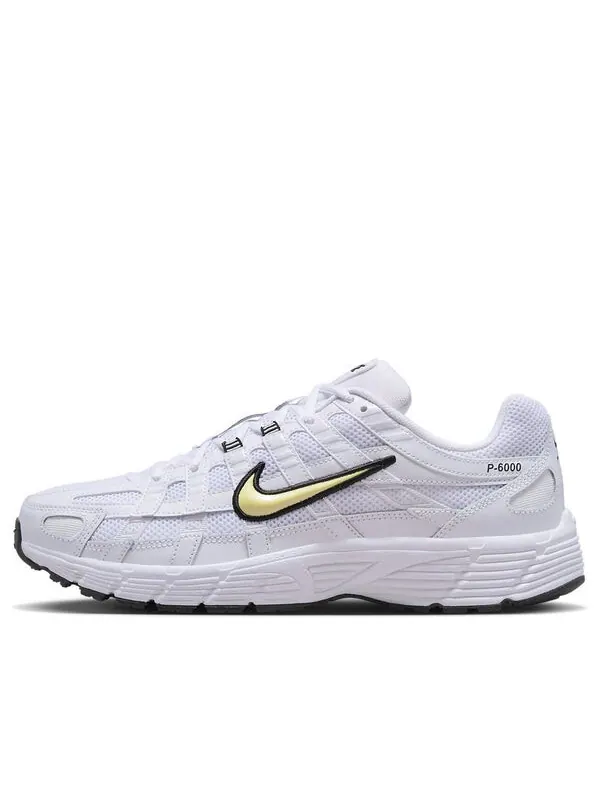 Кроссовки p 6000 лимонные шифоновые Nike — изображение 1 из 4, белый/черный