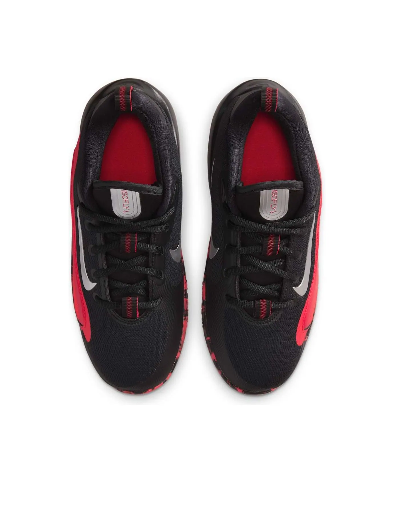 Кроссовки (GS) Nike IsoFly 'Black University Red' — изображение 2 из 6, черный