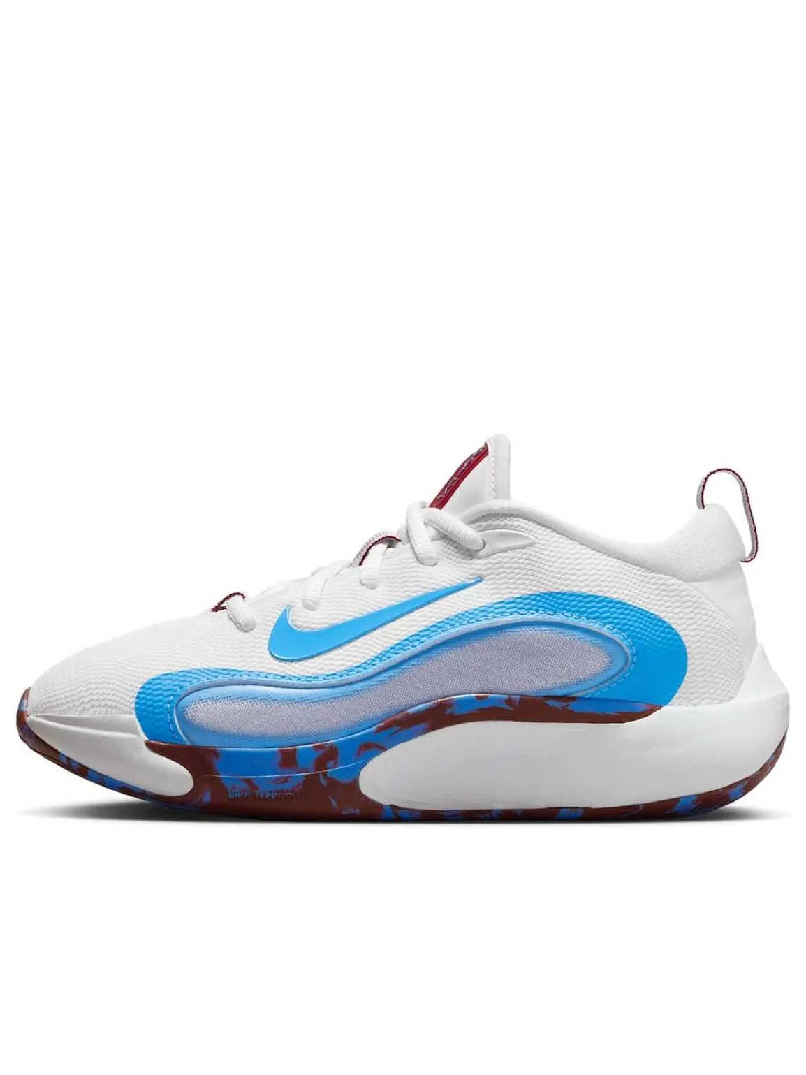 Кроссовки (GS) Nike Isofly 'White University Blue Team Red' — изображение 1 из 6, белый