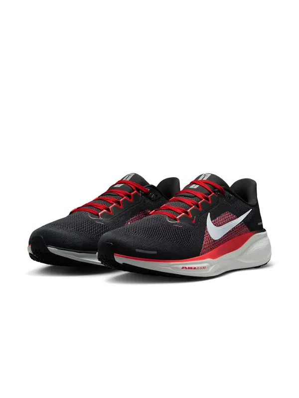 Кроссовки air zoom pegasus 41 extra wide 'black red white' Nike — изображение 3 из 4, черный/красный/белый