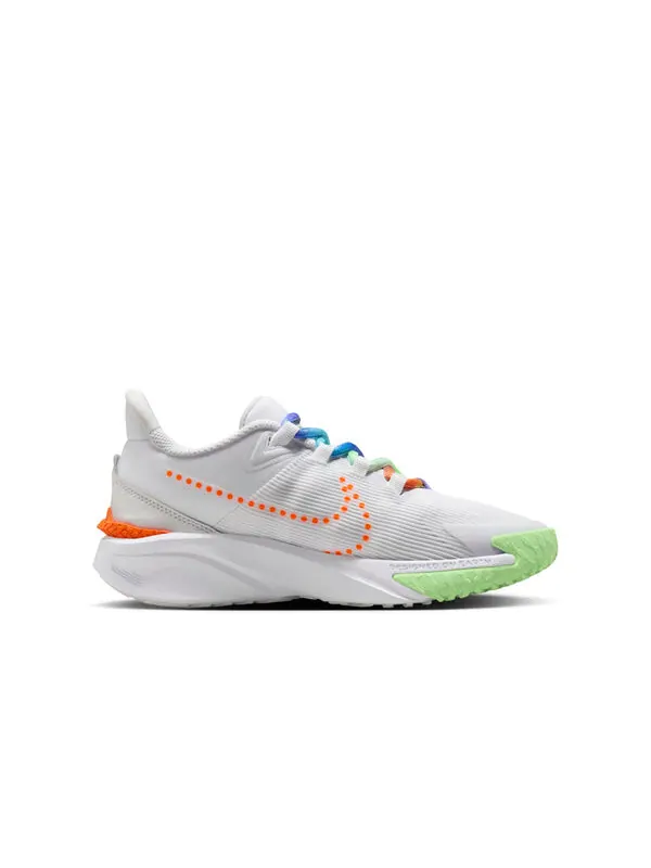 Кроссовки star runner 4 next nature se Nike — изображение 2 из 4, белый//оранжевый/зеленый