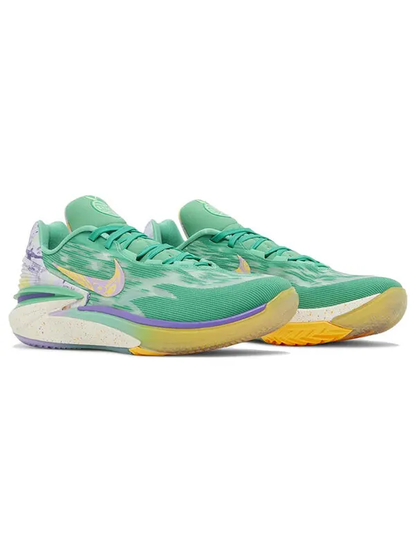 Кроссовки air zoom gt cut 2 'eybl peach jam' Nike — изображение 3 из 4, зеленый/мульти