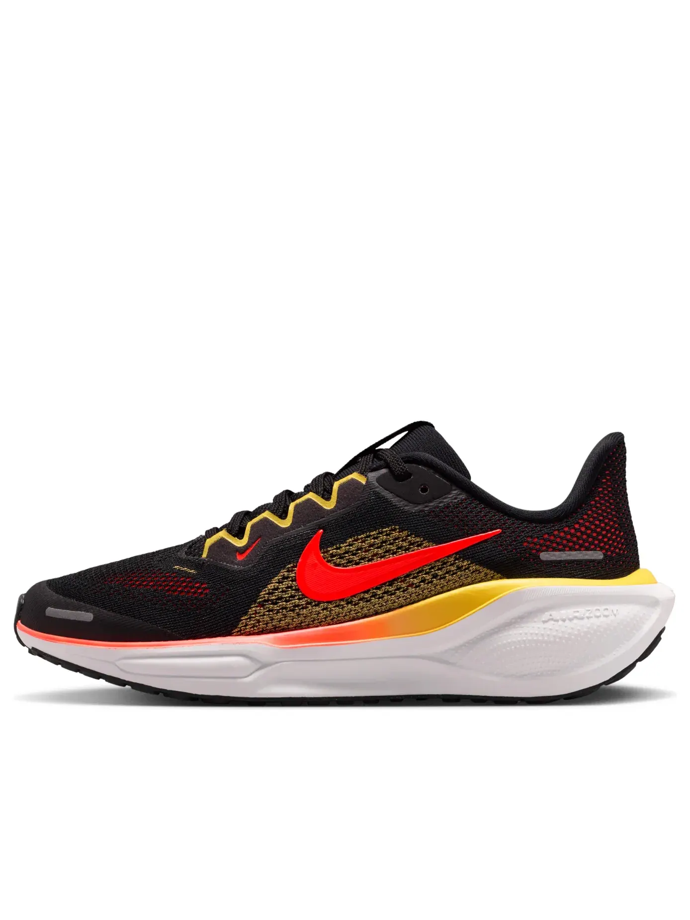 Кроссовки (GS) Nike Air Zoom Pegasus 41 'Black Glossy Deep Red' — изображение 1 из 6, черный