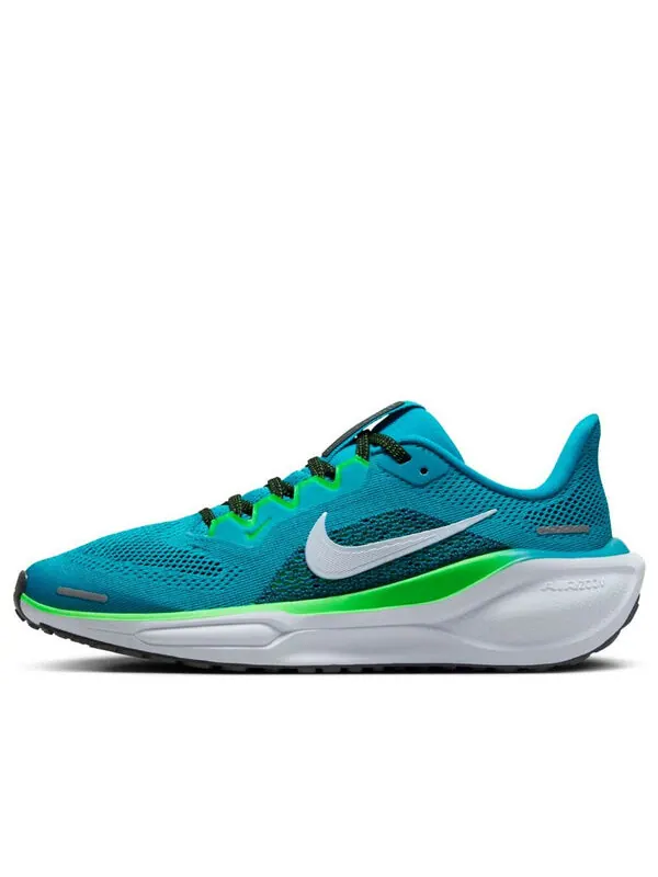 Кроссовки air zoom pegasus 41 Nike — изображение 1 из 4, черный/зеленый/серый