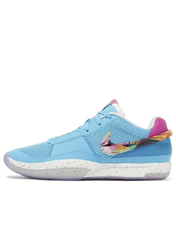 Кроссовки ja 1 'eybl - blue fuchsia mismatch' Nike — изображение 1 из 4, мульти-/мульти