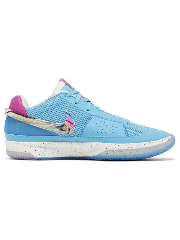 Кроссовки ja 1 'eybl - blue fuchsia mismatch' Nike — изображение 2 из 4, мульти-/мульти
