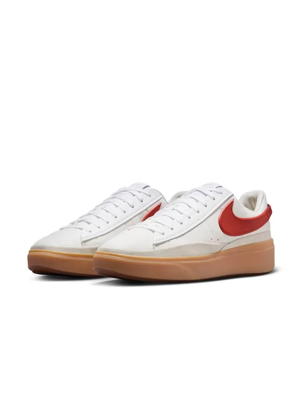 Кроссовки blazer phantom low 'white dragon red' Nike — изображение 3 из 4