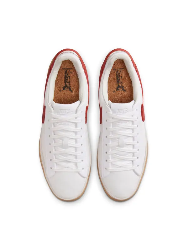 Кроссовки blazer phantom low 'white dragon red' Nike — изображение 4 из 4