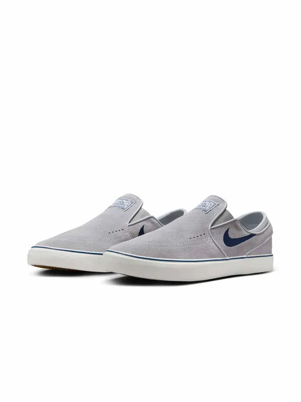 Кроссовки sb janoski+ slip 'wolf grey white navy' Nike — изображение 3 из 4