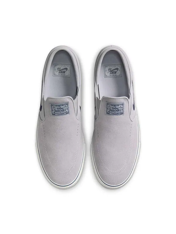 Кроссовки sb janoski+ slip 'wolf grey white navy' Nike — изображение 4 из 4