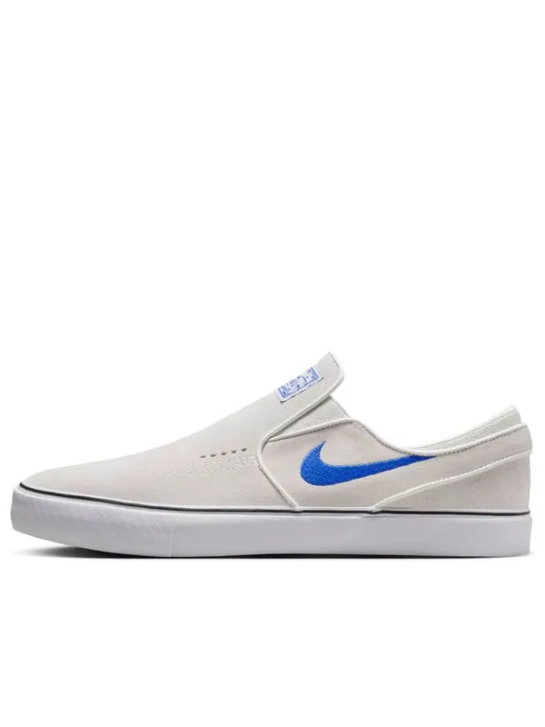 Кроссовки sb janoski+ slip 'summit white hyper royal' Nike — изображение 1 из 4, белый
