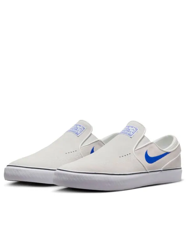 Кроссовки sb janoski+ slip 'summit white hyper royal' Nike — изображение 2 из 4, белый