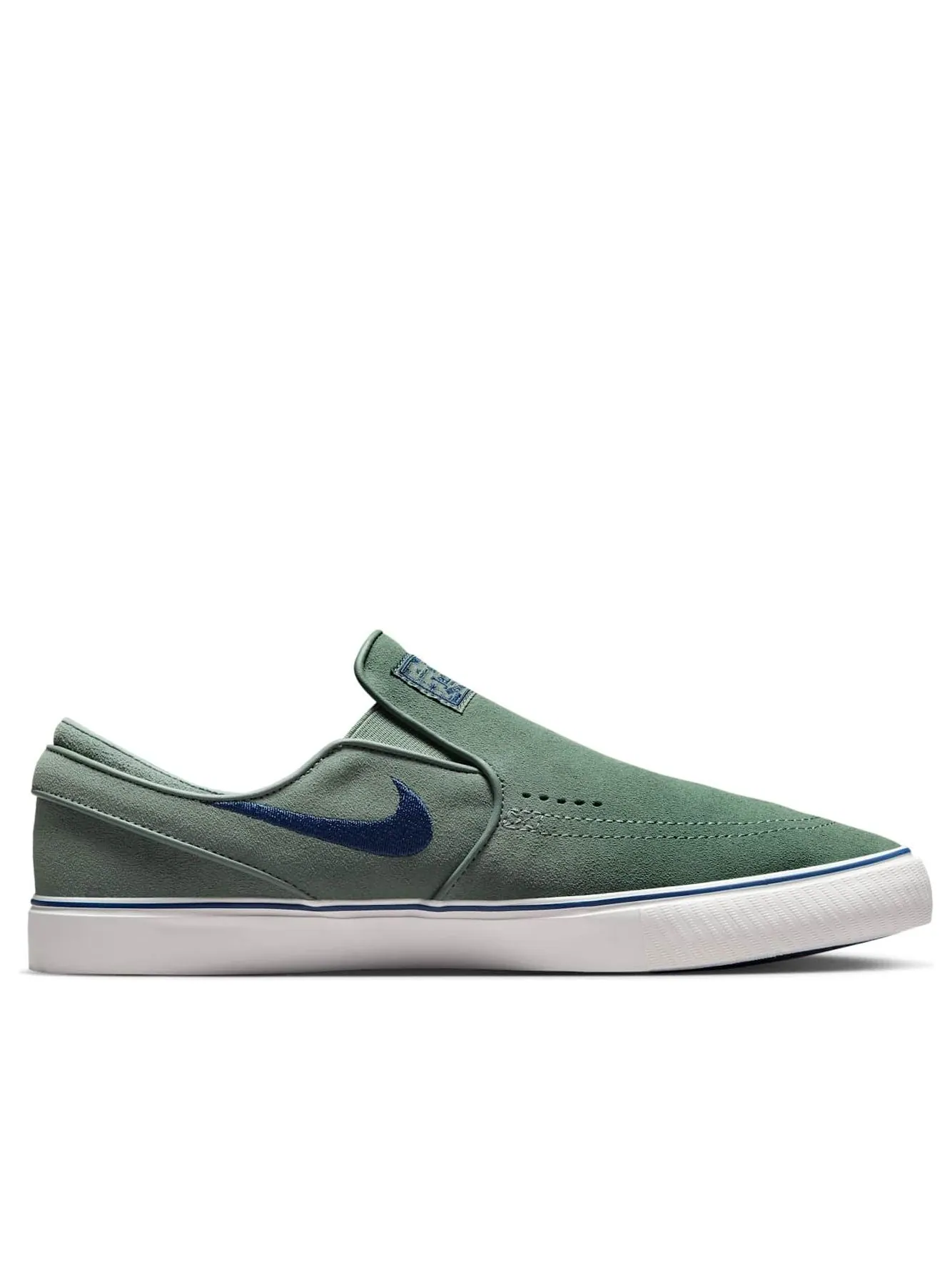 Кроссовки Nike SB Janoski+ Slip On 'Clay Green Summit White' — изображение 6 из 6