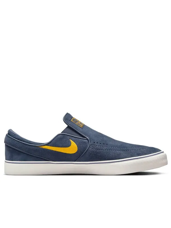 Кроссовки sb janoski+ slip 'thunder blue yellow' Nike — изображение 2 из 4, синий/синий//желтый