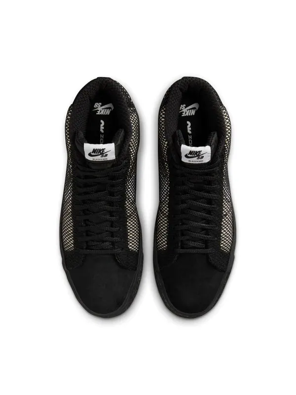 Кроссовки sb zoom blazer mid premium 'white black' Nike — изображение 4 из 4