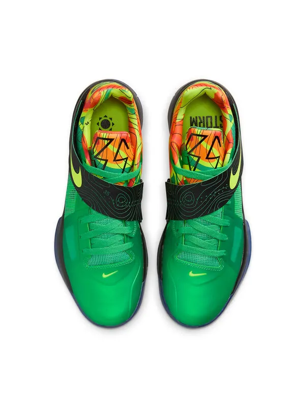 Кроссовки кд 4 Nike — изображение 4 из 4, зеленый/мульти