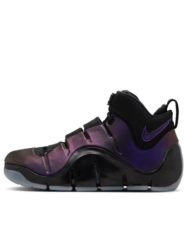 Кроссовки zoom lebron 4 Nike — изображение 1 из 4, черный/фиолетовый/мульти