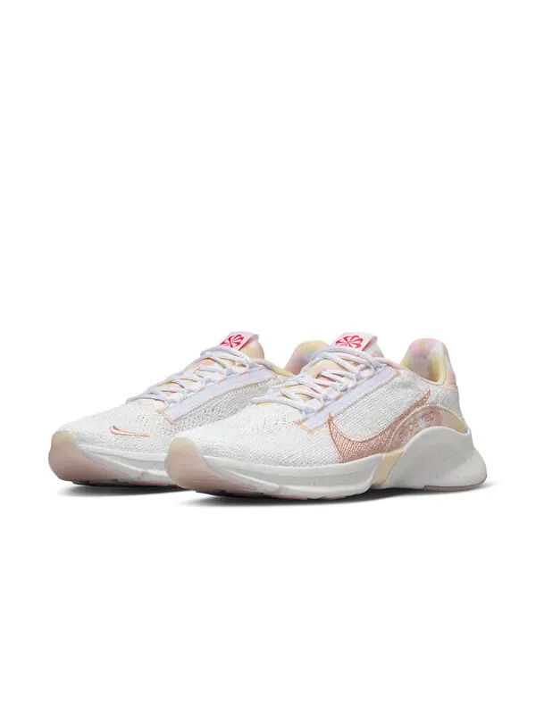 Кроссовки superrep go 3 next nature flyknit premium Nike — изображение 3 из 4, белый/красный