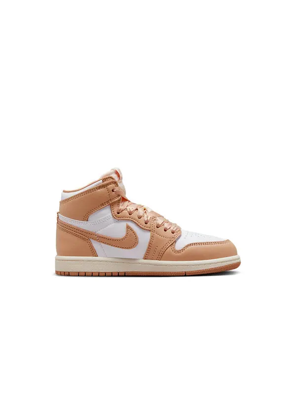 Кроссовки 1 retro high og 'praline' Air Jordan — изображение 2 из 4, белый