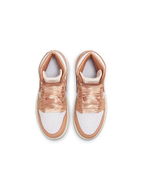 Кроссовки 1 retro high og 'praline' Air Jordan — изображение 4 из 4, белый