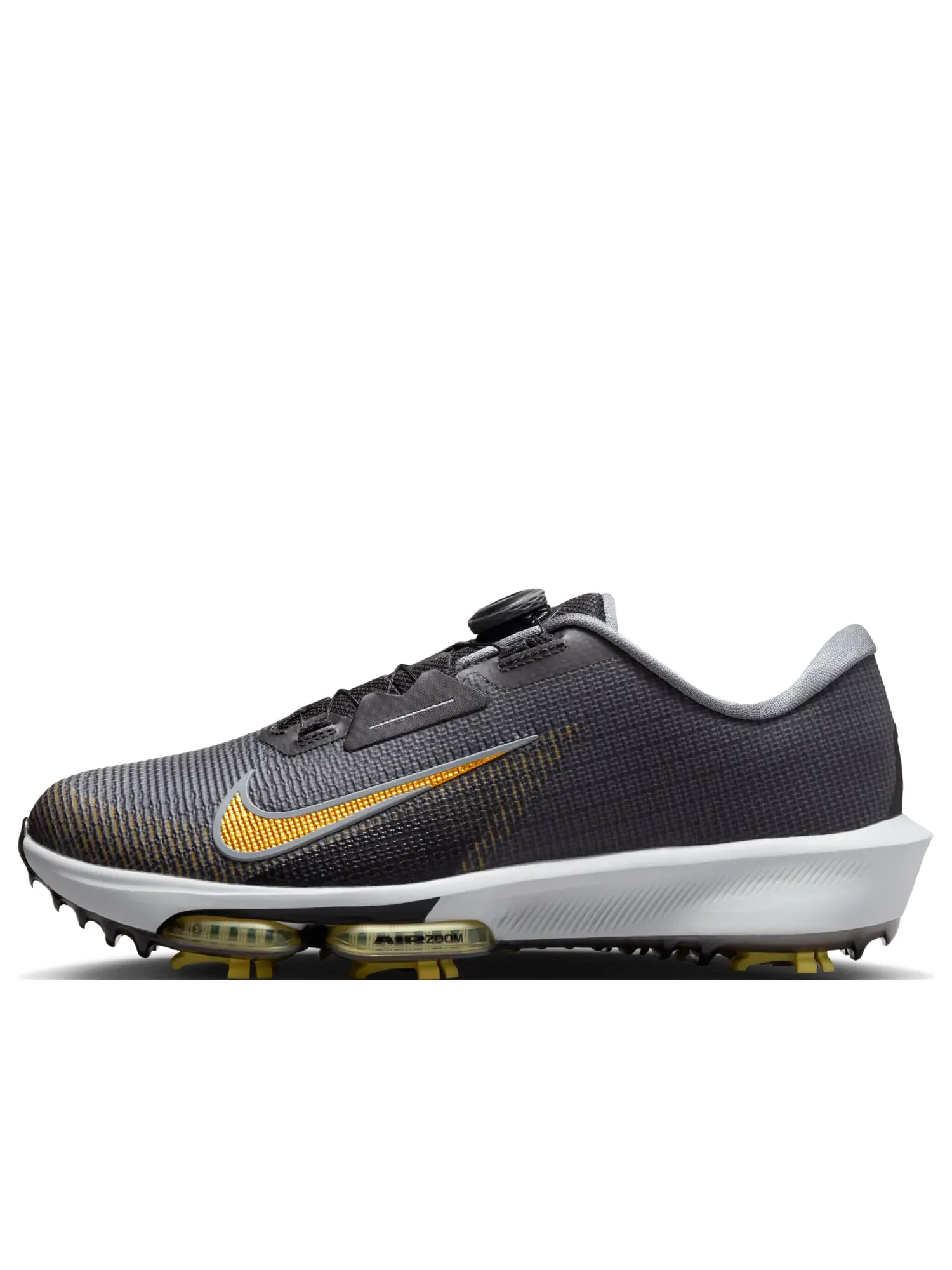 Кроссовки Nike Infinity Tour BOA 2 Golf 'Black Cool Grey Infinite Gold' — изображение 1 из 7, черный