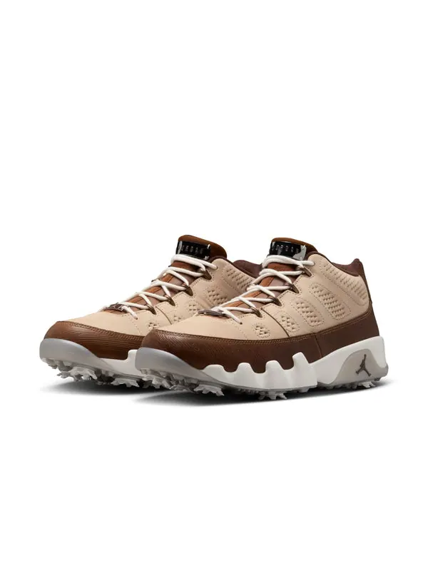 Кроссовки 9 retro low golf 'happy life wood woodgrain' Air Jordan — изображение 3 из 4, белый/светлый