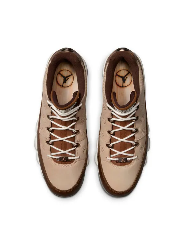 Кроссовки 9 retro low golf 'happy life wood woodgrain' Air Jordan — изображение 4 из 4, белый/светлый