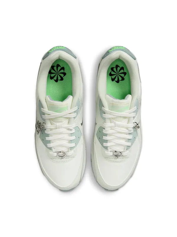 Кроссовки air max 90 se 'molten metal' Nike — изображение 4 из 4, металлик серебристый