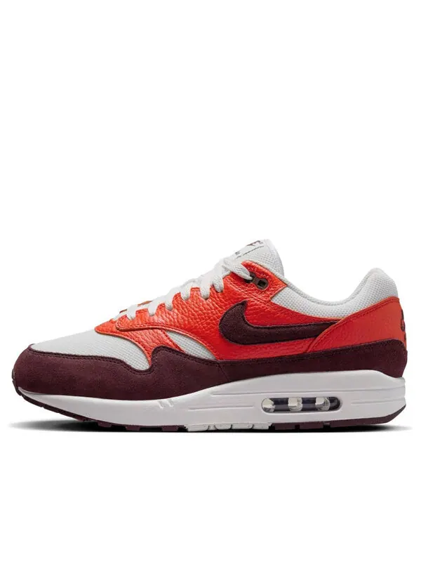 Кроссовки air max 1 Nike — изображение 1 из 4, белый/красный/бордовый