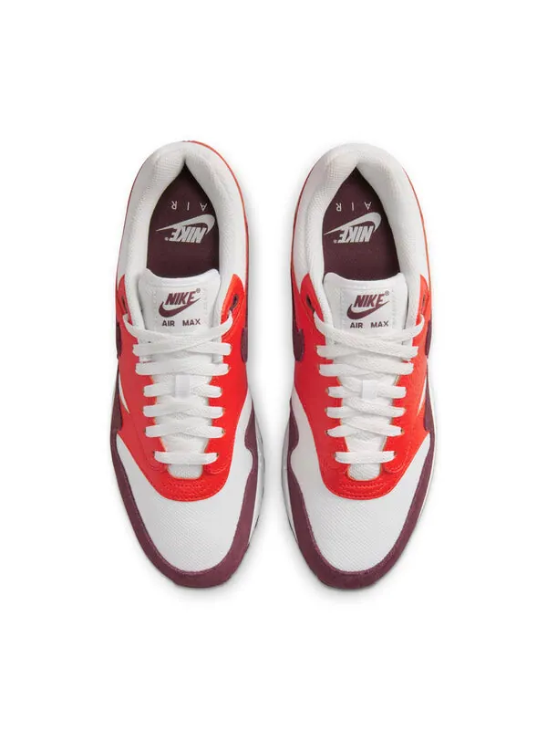 Кроссовки air max 1 Nike — изображение 4 из 4, белый/красный/бордовый