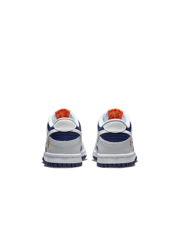 Кроссовки dunk low 'uv reactive' Nike — изображение 4 из 4, темно-синий/синий/белый