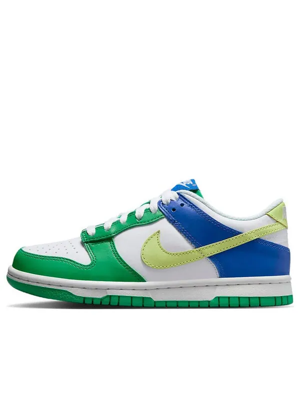 Кроссовки данк лоу Nike — изображение 1 из 4, белый/зеленый//светлый