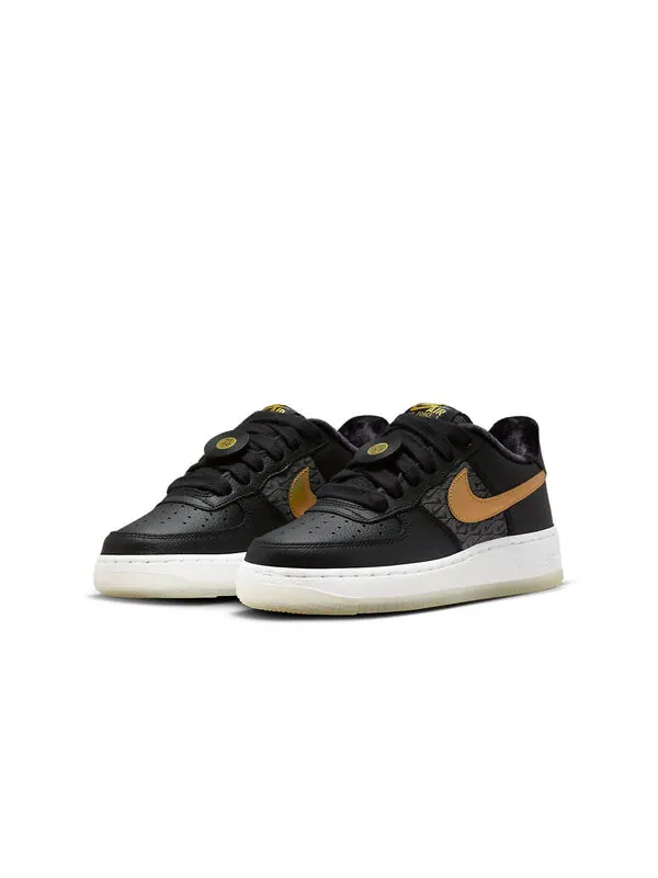 Кроссовки air force 1 low lv8 Nike — изображение 2 из 4, черный/золотистый-белый