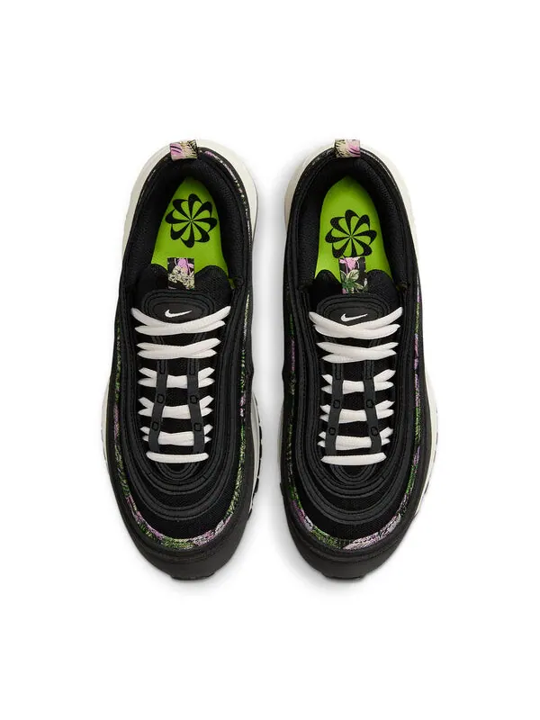 Кроссовки air max 97 'next nature floral tapestry' Nike — изображение 3 из 4, черный/белый