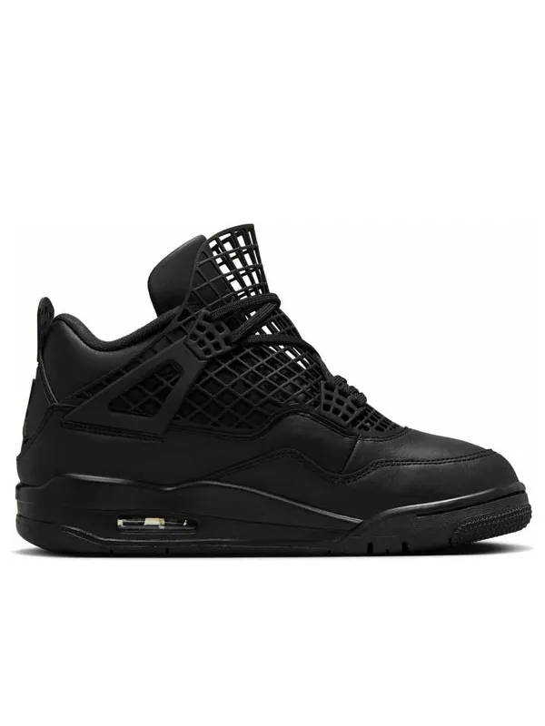 Кроссовки 4 retro Air Jordan — изображение 2 из 4, черный