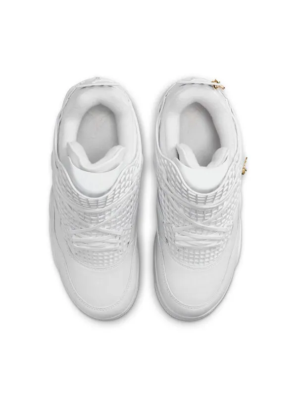 Кроссовки 4 retro 'net white' Air Jordan — изображение 4 из 4