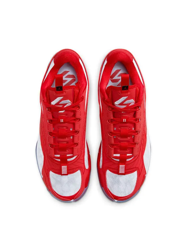 Кроссовки luka 2 tb Air Jordan — изображение 4 из 4, белый/красный/платиновый