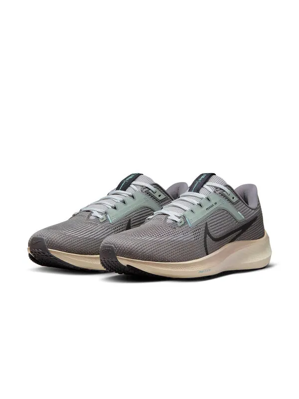 Кроссовки air zoom pegasus 40 'light iron ore' Nike — изображение 2 из 4, светлый//зеленый/черный