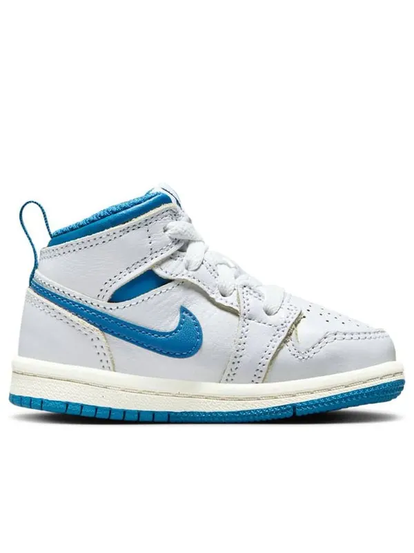 Кроссовки 1 mid se Air Jordan — изображение 2 из 4, белый