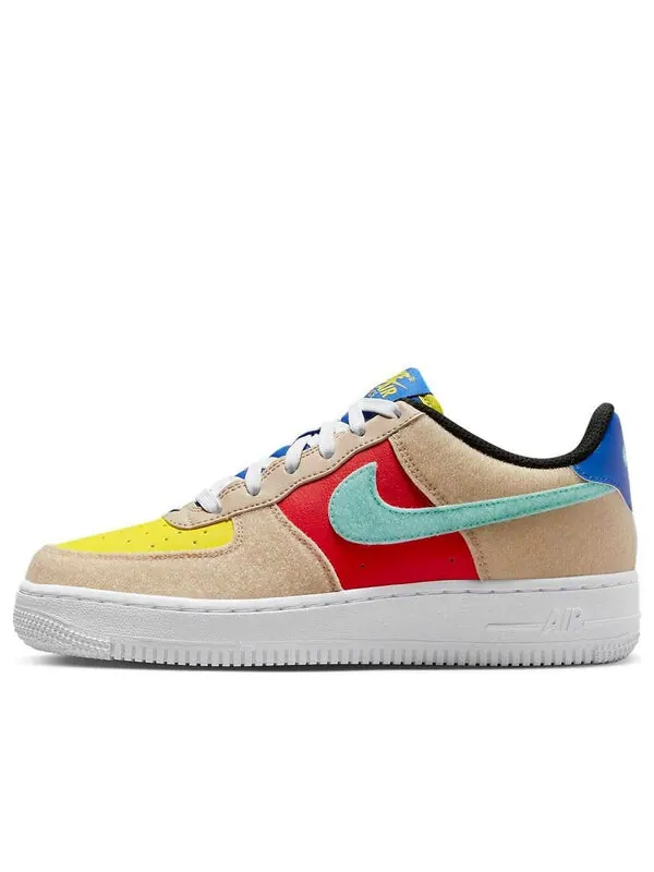 Кроссовки air force 1 низкие Nike, мульитколор — изображение 1 из 4, мульти-/белый