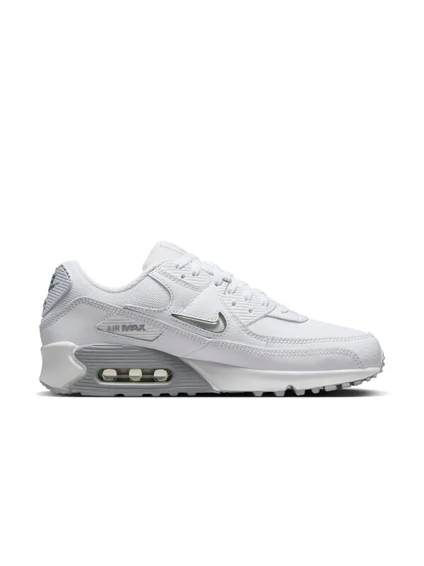 Кроссовки air max 90 'white jewel' Nike — изображение 2 из 4, белый/серый