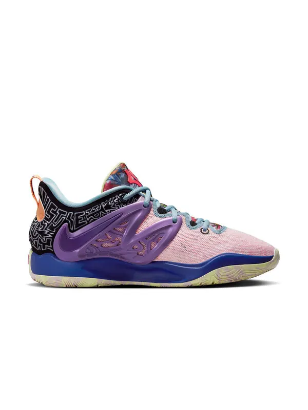 Кроссовки kd 15 nrg ep 'what the' Nike — изображение 2 из 4, белый/черный/розовый