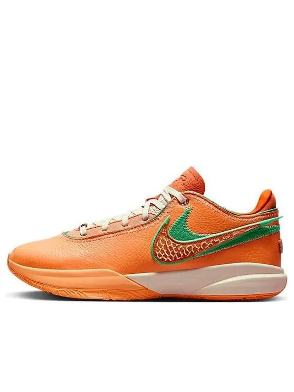 Кроссовки Nike LeBron 20 'FAMU Peach Cream' — изображение 1 из 4, кремовый/оранжевый
