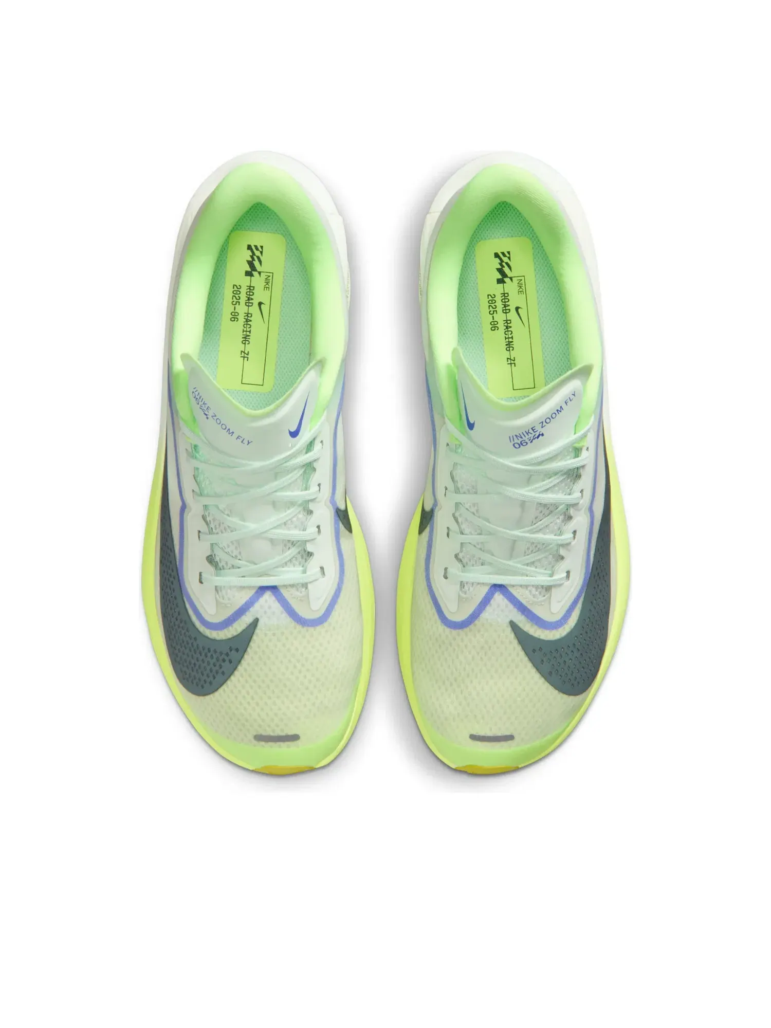 Кроссовки Nike Zoom Fly 6 'Barely Green Sapphire Volt' FN8454-300 — изображение 2 из 6, зеленый