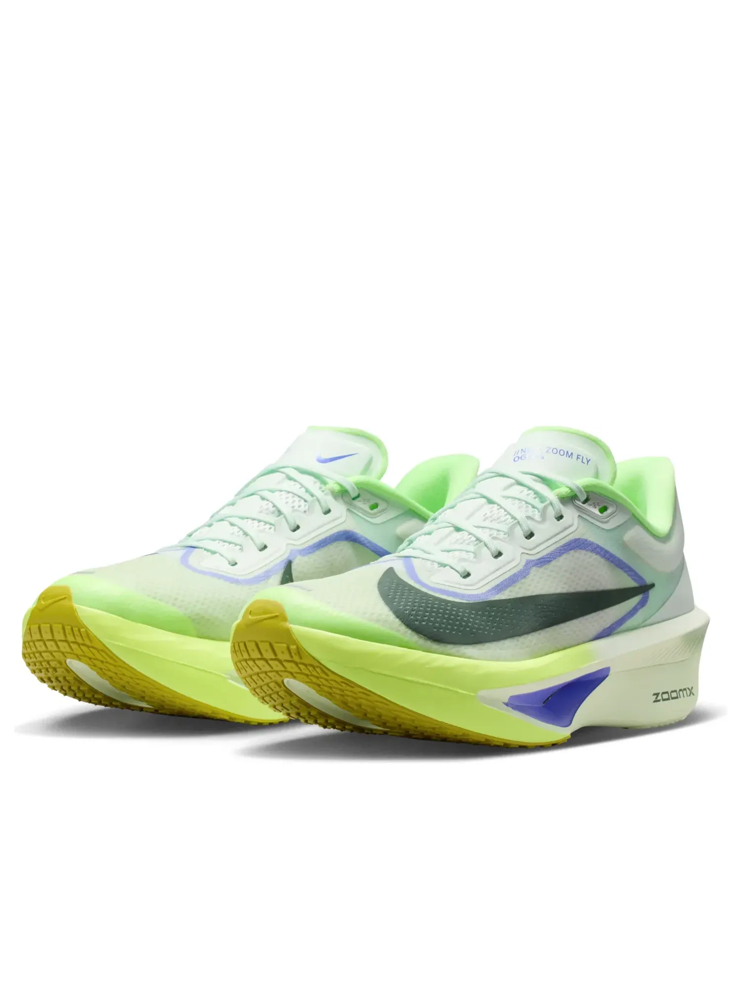Кроссовки Nike Zoom Fly 6 'Barely Green Sapphire Volt' FN8454-300 — изображение 4 из 6, зеленый