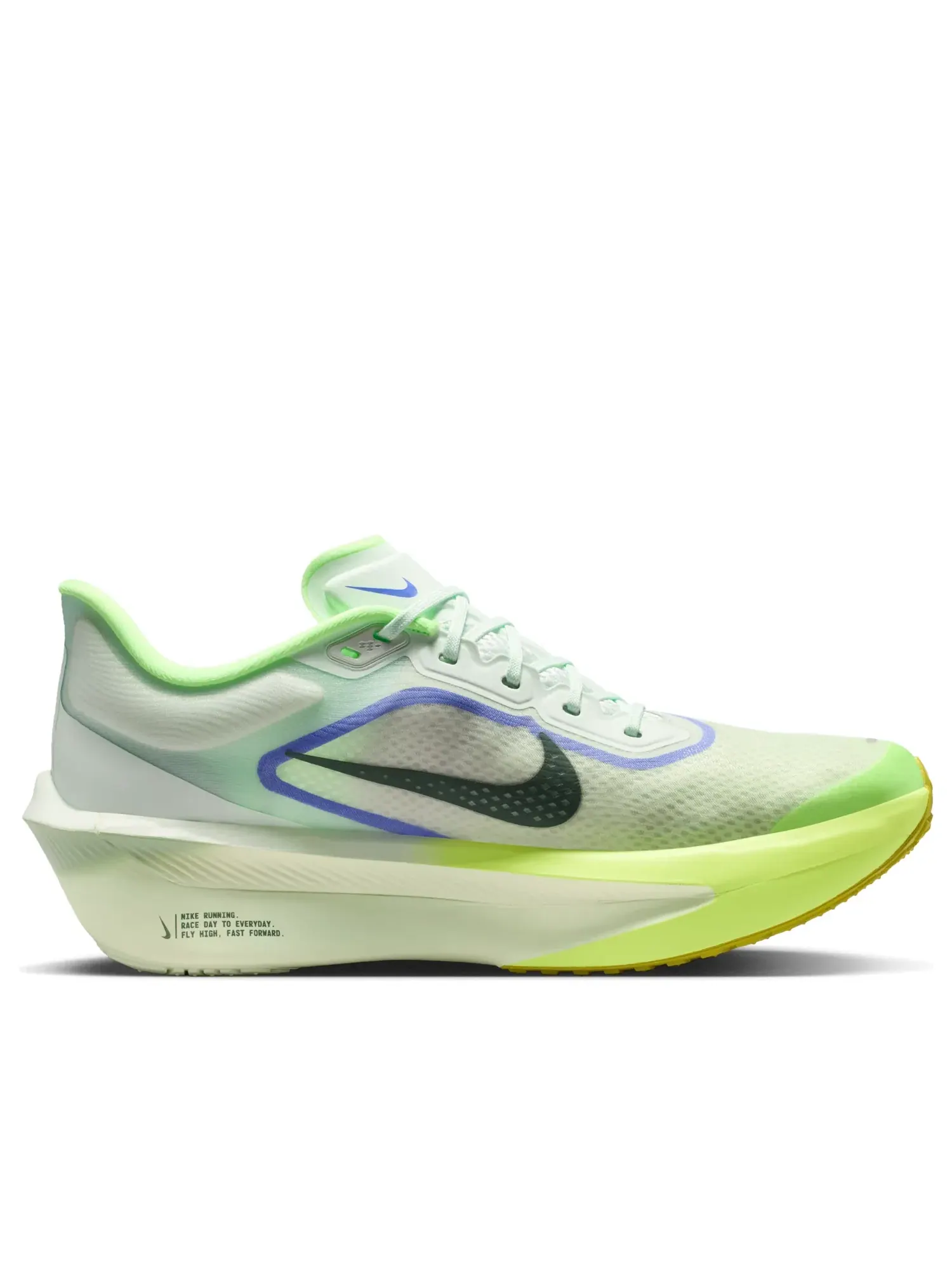 Кроссовки Nike Zoom Fly 6 'Barely Green Sapphire Volt' FN8454-300 — изображение 6 из 6, зеленый